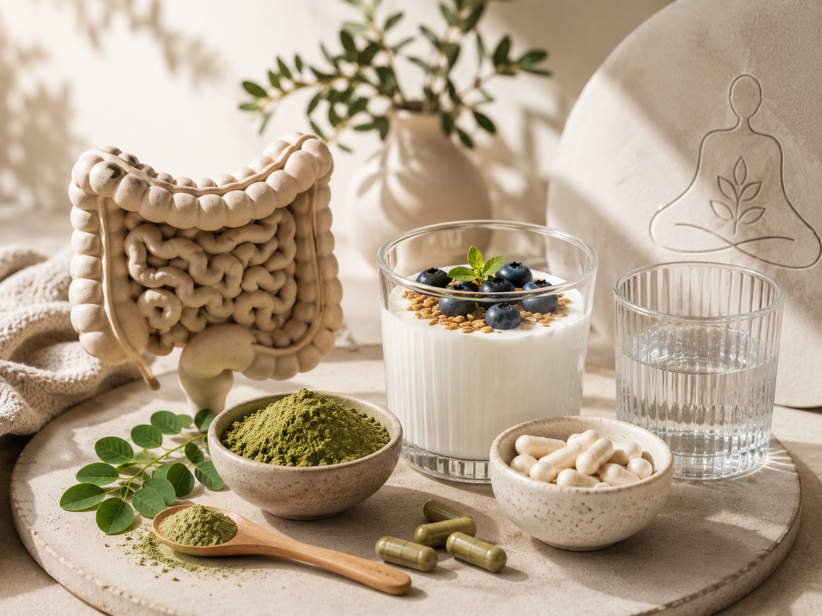 Moringa + Probiotics: The Ultimate Gut-Stress Wellness Stack