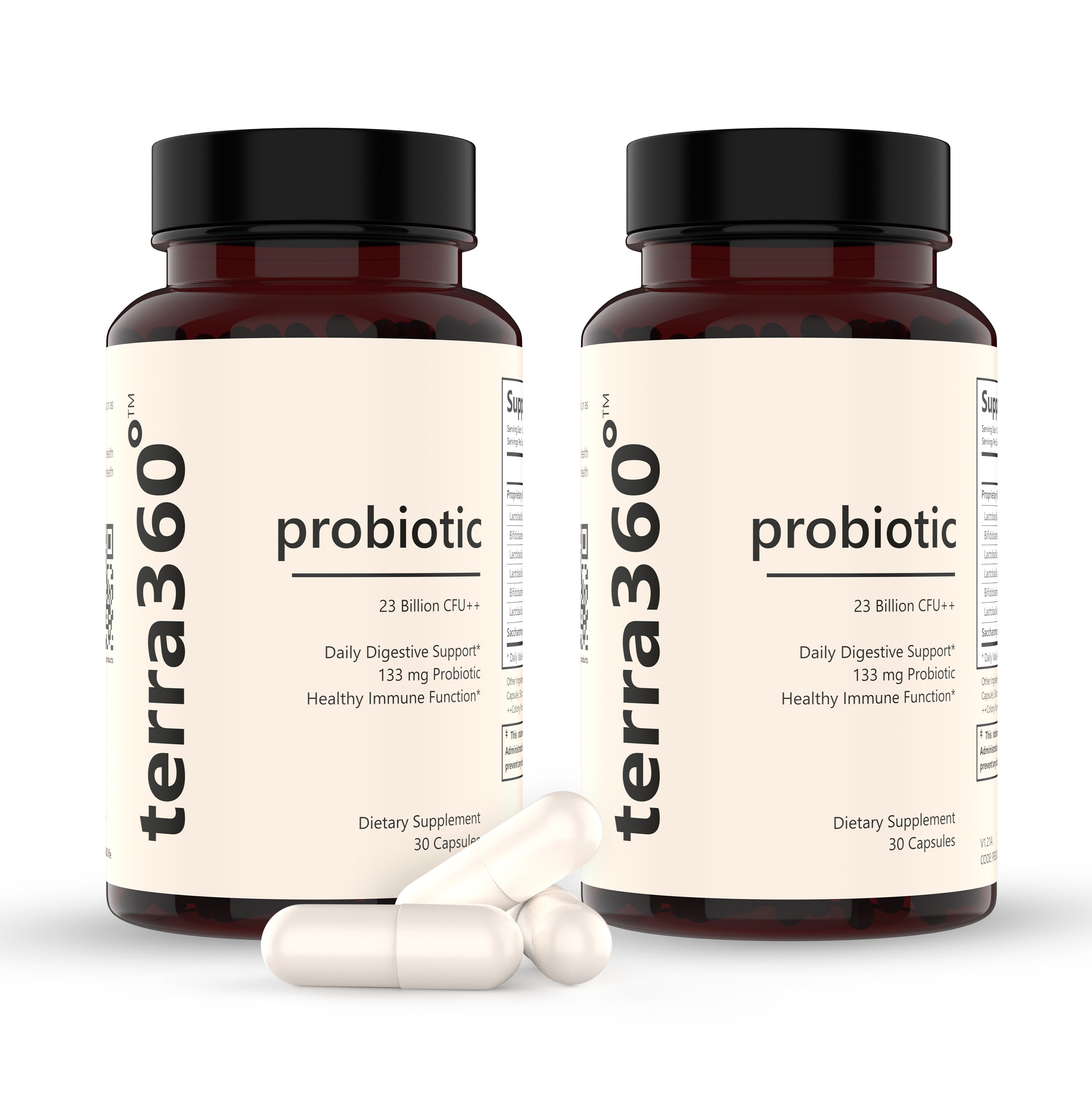 terra360° Probiotic - Digestive & Immune Boost (60 Capsules)