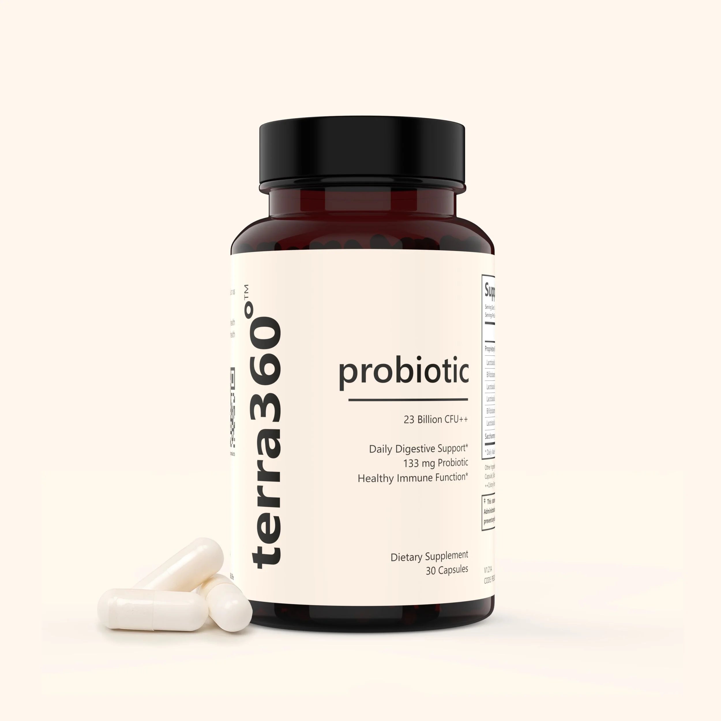 terra360° Probiotic - Digestive & Immune Boost (30 Capsules)